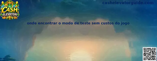 Demonstração do modo de teste sem custos do jogo Cash Elevator